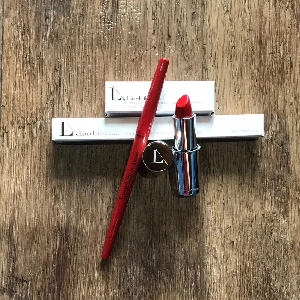 Limelife Lipstick and Liner Duo